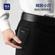 Hailan Home (HLA) Vatertag Wallet Männermünzen Brieftasche Kurzes langes Geschäft echtes Brieftet Geschenke für Freunde und Ehemann Geburtstag Neujahr Silber Label Kurzstil [Geschenkbox]