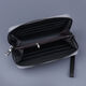 
Tuzun canvas handbag men's wallet long zipper clutch men's mobile phone bag men's large capacity wallet wristband 13802 canvas handbag black