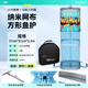 Yuzhiyuan's new fish protection, special square fishing protection bag for wild fishing in black pits, nano quick-drying net bag, small mini portable crucian carp fishing 31cm 2.5m, lightweight and portable, nano quick-drying, free bag + needle block