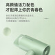 博锐飞科高速电吹风机家用负离子护发大风力速干低噪轻音便携式宿舍学生用不伤发吹风筒 飞科吹风机FH6296不可折叠 1800W绿色