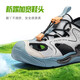 Anta children's sandals men's children's shoes 2025 summer new product Baotou breathable children's sports shoes tracing the stream beach shoes [men's style] gray/mud lime/purple 9906H-1 31