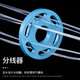 Fan Shengyu hand-thrown net, Frisbee-type fishing net, traditional easy-throw steel drop tire line fishing gear, fishing disc-type spin net, hand-thrown tire line, 3 meters in diameter