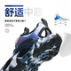 Anta children's sandals for boys and girls summer new non-slip and wear-resistant toe-toe sports shoes outdoor toe-toe non-slip beach shoes dusty blue/black-1 35 size