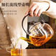 Glass teapot, teapot, tea set, tea set, kettle, electric ceramic stove, large capacity, Qinghuan teapot, 1000ML 1 piece