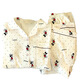 Rongxitu (RONGXITU) Japanese Mickey Pajamas for women's spring long-sleeved suit cute cartoon loose internet celebrity home clothing set KK3527# M [Suggested 80-100Jin [Jin equals 0.5 kg]]
