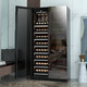 BAIKAILUN variable frequency wine cabinet dual temperature constant temperature red cabinet home living room ice bar office tea refrigerator double door office thin zero embedded bench embedded freezer embedded glass refrigerator mirror dual temperature fully equipped with 274 bottles thin section