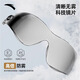 ANTA Water Eyes Swimming Goggles Myopia Large Frame HD Anti-fog Waterproof Women's Coated Men's Swimming Goggles Frameless Equipment Clear White Flat Light