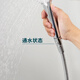 Qinkai inner and outer wire angle valve shower shower handheld nozzle quick switch hose straight valve with one button bright silver water stop valve