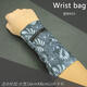 Wrist bag for Yuan clan mobile phone, thin wrist mobile phone bag, comfortable and breathable arm wrist bag, running arm bag, sports hand K15 weight 80 to 130 Jin Jin equals 0.5 kg. S size recommended