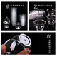 Disposable transparent Kung Fu tea cup, thickened hard plastic aviation crystal, liquor tasting office tea cup, Kung Fu tea cup, three packs, 60ml, 108 pieces