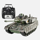 Symper (Symper) Kinder Fernbedienungstank Typ 99 großes Spielzeugauto kann T90-Offroad-Model-Jungen-Geburtstagsgeschenk T90 Camouflage Green starten [Proportional Gas Can Start]