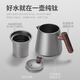 Vibixi pure titanium Qinglan travel tea set outdoor kung fu tea set small set camping boiling water teapot portable quick cup Qinglan-one pot and one cup (tea cup*1)
