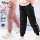 Disney children's down pants girls' pants white duck down thermal pants medium and large children's casual pants 4CK002 black 150