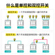 西门子（SIEMENS） 开关插座面板 墙壁大面板暗装开关86型 致典系列雅白色 二开多控（二位中途）