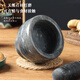 Bansheng garlic pounder, old-fashioned stone mortar, medicine jar, household garlic mortar grinder, garlic masher, garlic masher, granite gray garlic pounder