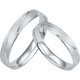 Saturday Fu PT950 platinum ring Love has no end for couples, single ring, size 14 for women, about 3.07g