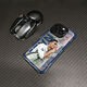 Xinni convient au c coérophe de téléphone mobile Ronaldo Gesture Apple 16pro / 14/13/12/11/15Promax / Anti-Fall 7p / xs Mobile Phone Color Color Silver Cherry Blossom Powder-Cy673c Ronaldo Mobile Phone Gesture Apple 14pro
