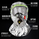 Zhunhang fire mask 3C certified fire-proof, smoke-proof gas mask, fire escape mask, filter-type self-rescue respirator, shawl style, thickened filter-type respirator