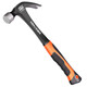 Arrizo hammer claw hammer integrated small hammer tool hammer nail hammer household electric woodworking special one-piece hammer multi-function 0.5kg one-piece claw hammer rubberized handle