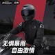 Raincoat moto roulant vélo électrique plein dans le corps en plein air étanche à l'épreuve des hommes et femmes adultes de livraison divisée Rider noir [anti-tempo-storm] Design respirant à 2 couches L [160-170 cm] [Livraison le même jour]