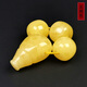 Amber School One thing, one picture, one certificate, beeswax accessories set, natural amber three-way accessories, Russian chicken fat yellow barrel beads, accessories 6.56g 13.5*13*12mm
