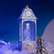 迪士尼（Disney）透明旋转音乐盒冰雪奇缘艾莎公主八音水晶球女孩学生新年礼物