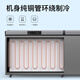 Nixue Freezer Commercial Household Freezer Horizontal Large Capacity Full Freezer Display Cabinet Frozen Refrigerator Large Freezer 688 Single Temperature Copper Tube-Xingyao Gray Intelligent Temperature Control Expansion Edition Level 1 Energy Consumption