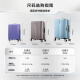 Samsonite suitcase 20-inch trolley case fashion password boarding case vertical striped travel bag black GU9*09001