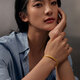Zhou Sai Fu Gold Bracelet Women's Suyun 5G Craftsmanship Ancient Gold Bracelet Priced AW107851 About 10.6g 58mm