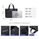 POLO business briefcase men's expandable handbag 14/15.6 inch computer bag shoulder bag gift for boyfriend