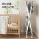 Battwaya (PATTYWELLA) Diaper table baby care table on the bed with diapers and diapers. Many babies. Castle gray - lifting gift package (storage rack + clothes drying