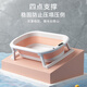 Pet dog cat bath basin cat Teddy special bath basin bathtub puppy bath bucket cat basin foldable rose powder 25 Jin Jin equal to 0.5 kg, with drain outlet and bracket inside