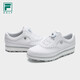FILA Official Men's Shoes NOBLE Soft Spike Golf Shoes Premium Comprehensive Training Shoes Sports Shoes FILA White-WT 43
