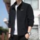 耐克（NIKE）男装两件套装 2025夏季新款户外防风外套休闲夹克 时尚透气长裤子 【黑黑】快干薄款夹克套装 XL