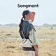 Songmont Mountain has a Songbaina series clutch bag, women's portable cross-body garbage bag, commuting wandering bag, Yumo white mini, in stock