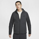 Nike (NIKE) WINDRUNNER series men's hoodie spring sweatshirt knitted HV0950 060 coal black/black S
