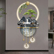 Painting Town Fulu Jinshan Entrance Decoration Painting Landscape Advanced Three-dimensional LED Wall Lamp Painting Entry Hall Corridor End Hanging Painting Fulu Jinshan ZP4836+ZP4837+ZP4840 60*130cm Ordinary hanging painting without lights