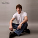 Calvin KleinJeans【复刻90系列】25春夏男女同款ck复古直筒牛仔裤4RB701G U1W-牛仔浅蓝 32