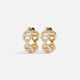 APM MonacoMaille Marine gold hoop earrings simple fashionable women's earrings birthday gift Maille Marine hoop earrings