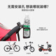 LISM bicycle water bottle holder cup holder no punching water cup holder milk tea mountain bike scooter bicycle water cup holder universal A style black casual hanging quick release water bottle holder