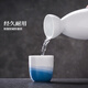 Jingdezhen Ceramics Official Alpine Water Wine Set Household Liquor Small Wine Glass Decanter Wine Flask High-end Gift Yunmeng Wine Set