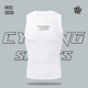 Competitive Breathable Vest Cycling Suit Men's Four Seasons Road Bicycle Quick-Drying Sweatshirt Sports Bottoming Shirt PAS Sleeveless Sweatshirt White Style L Recommended Weight 60-65KG