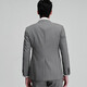 Angel Bird Suit Men's Australian Wool/First Suit Business Formal Pure Wool Suit Men's Gray 48 A(175/96)/Please note waist or pants