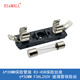 5*20/6*30MM fuse holder R3-45 fuse holder 10A250V panel mounting high temperature resistant base R3-45B fuse holder + 3A fuse