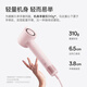FLYCO Hair Dryer Home Hair Dryer Dormitory High-speed Negative Ion High Wind Quick-drying Portable Hair Dryer Holiday Gift for Boy and Girl FH6370 Sakura Powder