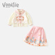 Fanhunting girls horse-faced skirt spring dress 2026 new children's Chinese-style Hanfu Tang suit Chinese-style baby one-year-old dress
