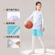 Yuebu Basketball Training Clothing Children's Quick-Drying Sports Suit Boys and Girls Jersey Football Suit Running Vest Suit + White Tights White 120