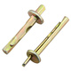 Jingxuan percussion gecko expansion screw insert gecko expansion nail hammer expansion door and window ceiling expansion bolt M6M8 6*40*14.5 (50 pieces)