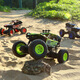 1 20 children's remote control car toy 4-channel crash-resistant charging climbing car off-road vehicle large toy car model 120 green