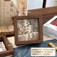 Jeunes avec X-Cicking Photo Cadre Boîte cadeau DIY Cadre photo Ornements Boîte-cadeau Mountain Youfusu Série Picture en bois Sticker Hand Tent Ornaments Gift CANGSHENG TA GE 1 SET SGLH-13583